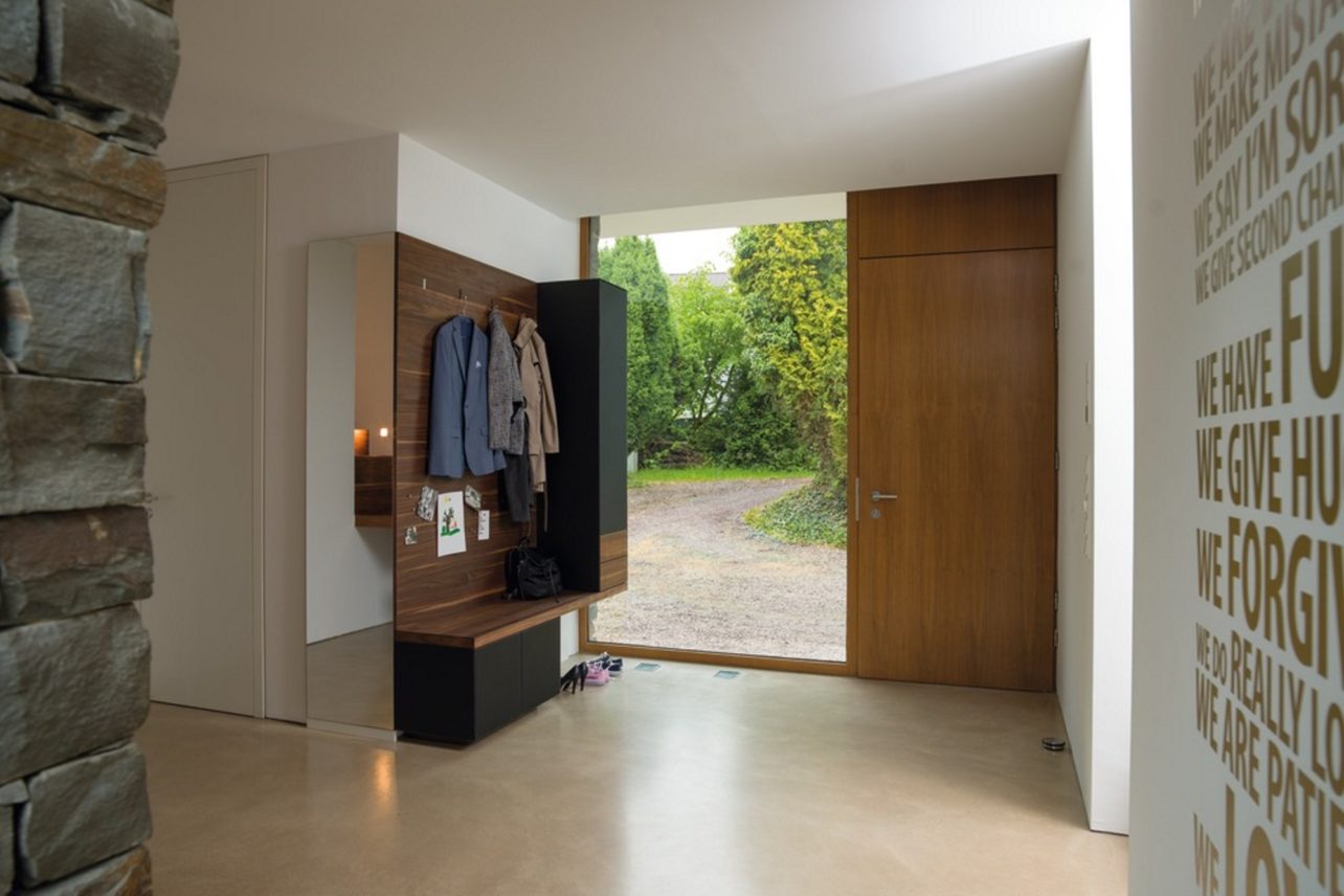 TEAM 7 Garderobe cubus pure in Nussbaum