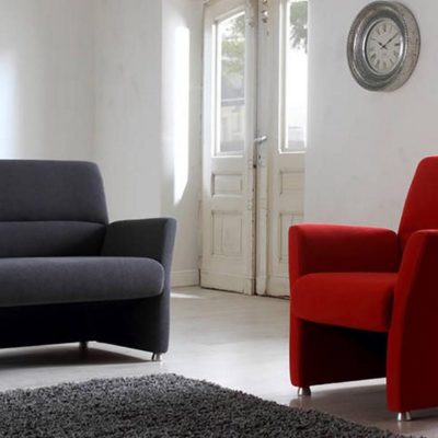 2-Sitzer Sofa und Sessel Nossa