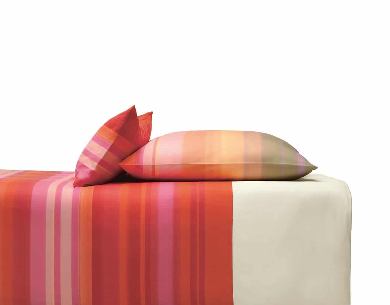Bettwäsche Satin Abendrot aus kbA Baumwolle