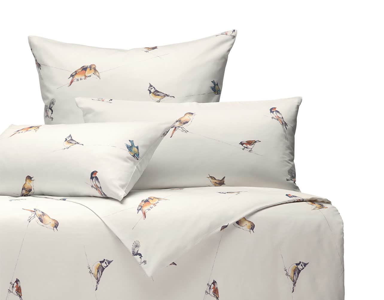 Bettwäsche Satin Nachtigall