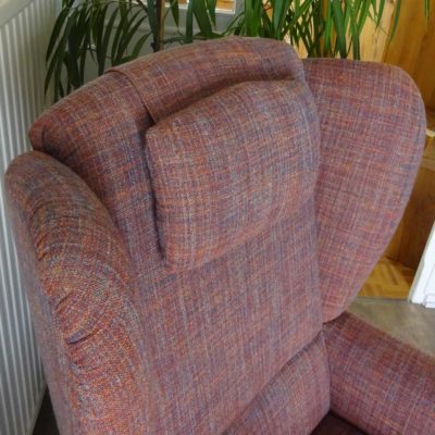 Ohrensessel Country mit Kopfkissen