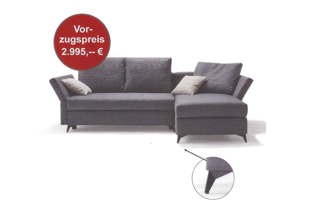 Schlafsofa LINUS-Aktion _Schlafsofa 136 und Chaiselongue 136_