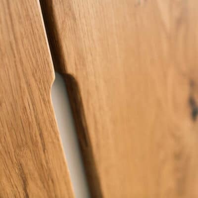 Griff Detail Kleiderschrank nox